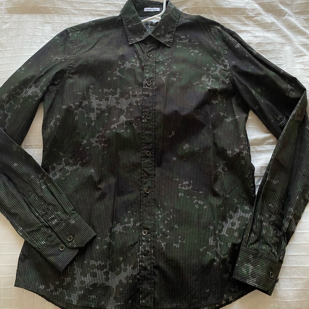 NWOT Tomas Maier mens dress shirt